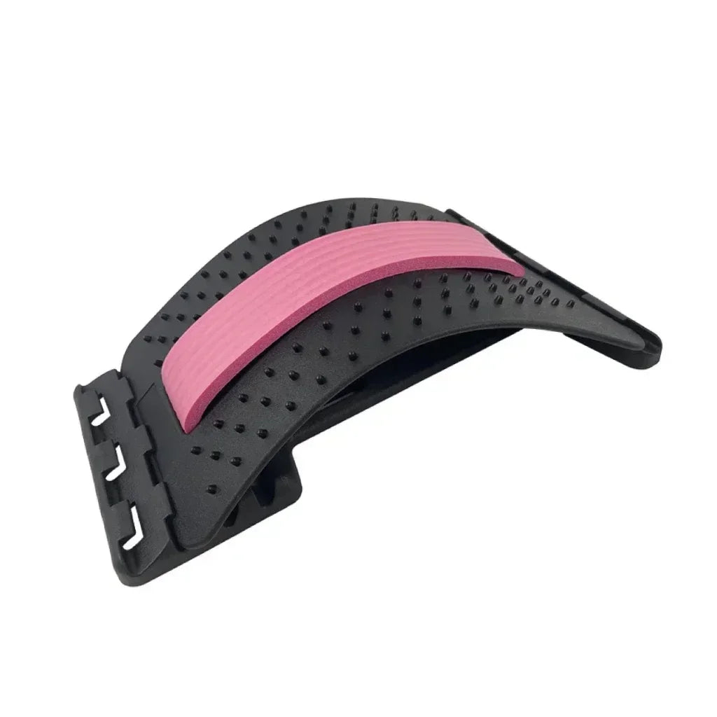 🧘‍♂️ Back Stretcher & Massager – Multi-Level Lumbar Spine Pain Relief Support Tool
