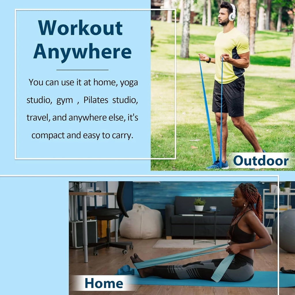 Heavy Resistance Band Set – Latex Strength Training & Pull-Up Assist Bands