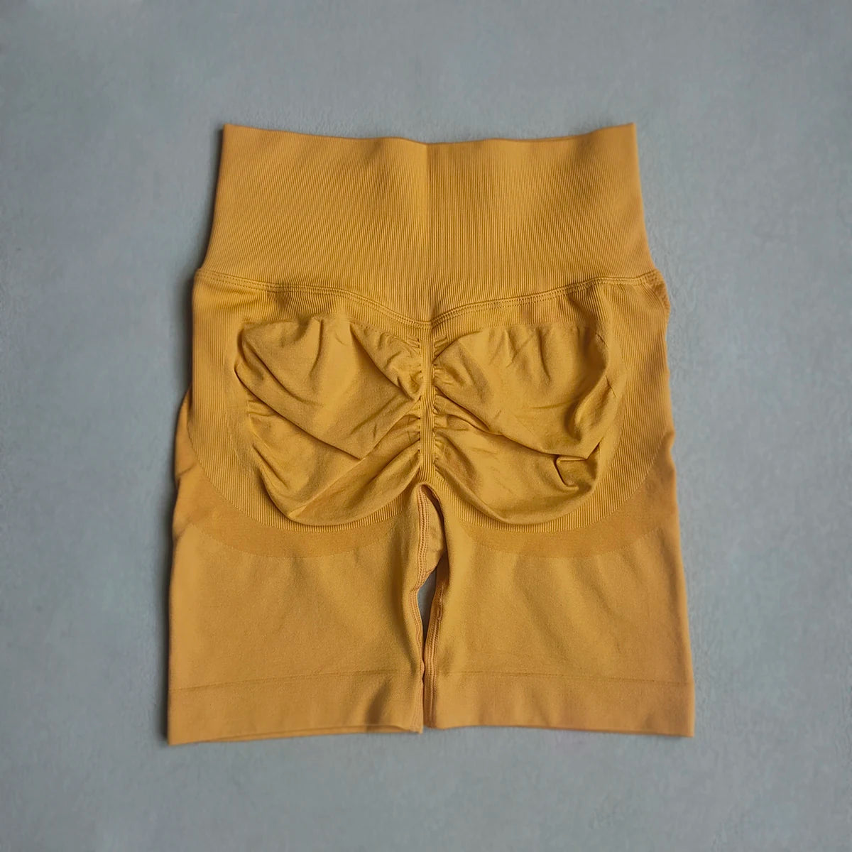 🩳 Seamless Yoga Shorts for Women – High Waist Push-Up Fit
