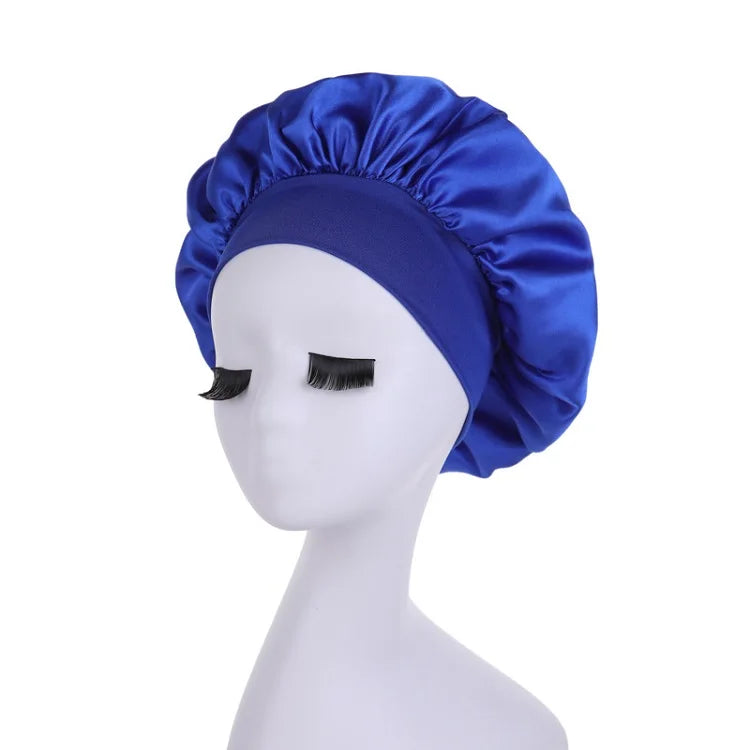 Silk Satin Sleep Bonnet for Women – Night Cap Hair Protection (YM01)