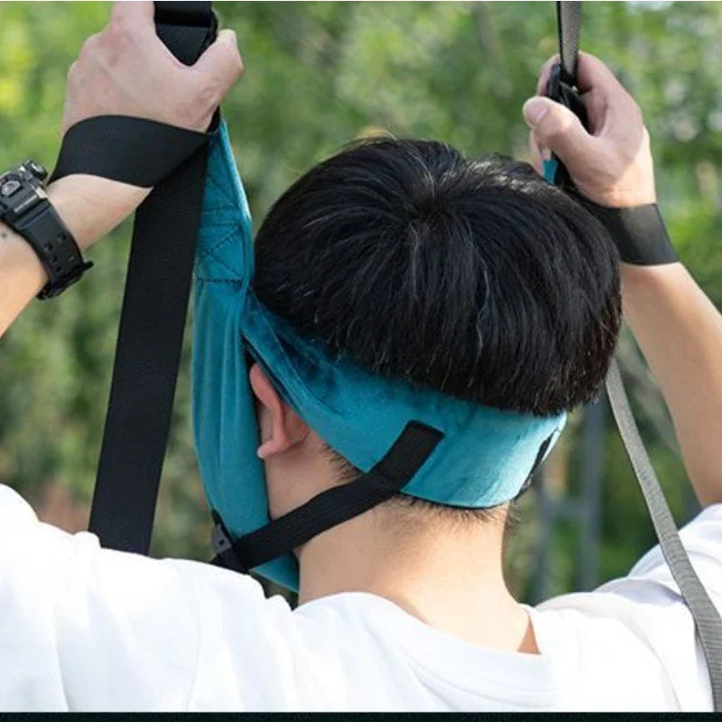 Adjustable Cervical Neck Traction Belt – Spine Stretcher Sling for Neck Pain Relief & Posture Alignment