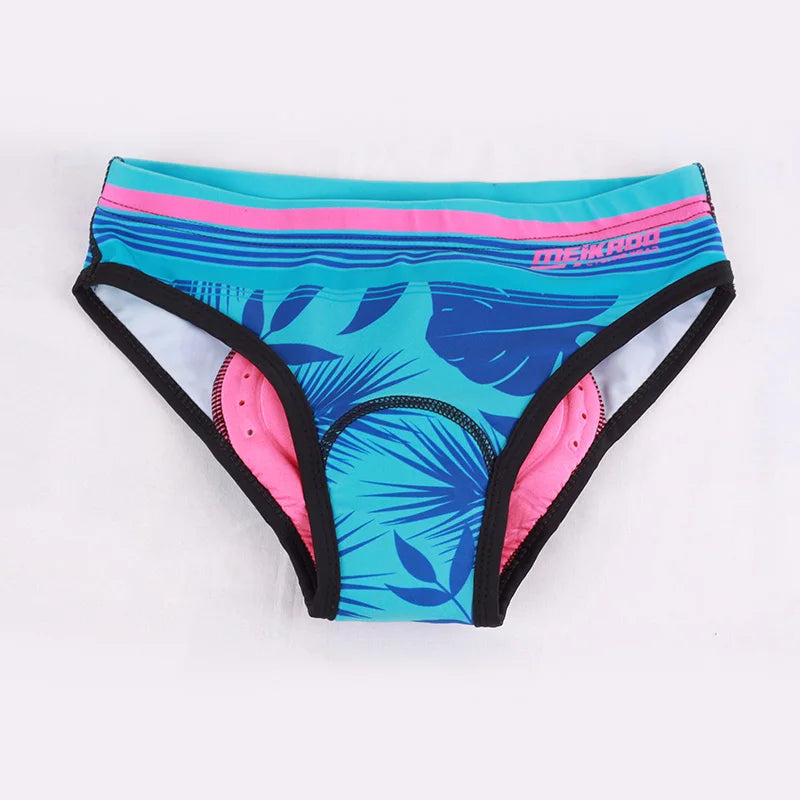 🚴 Women’s 3D Padded Cycling Underwear – Triangle Bicycle Briefs Shorts