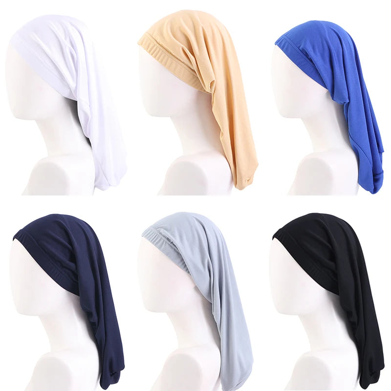 💤 Men’s Dreadlock Sleep Cap with Long Tail