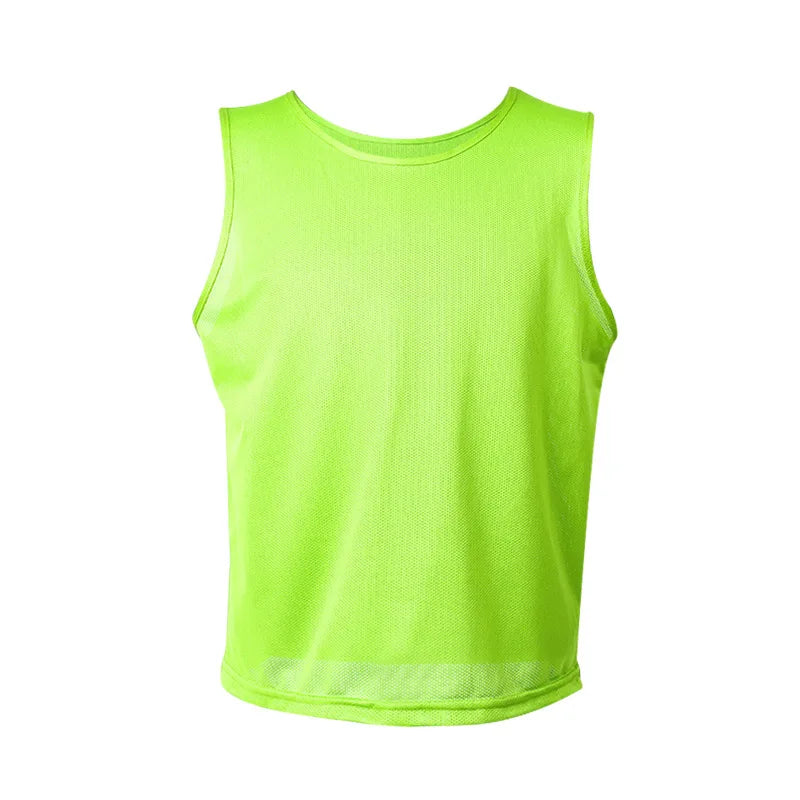 6/12PCS Soccer Training Pinnies – Breathable Team Sports Vests