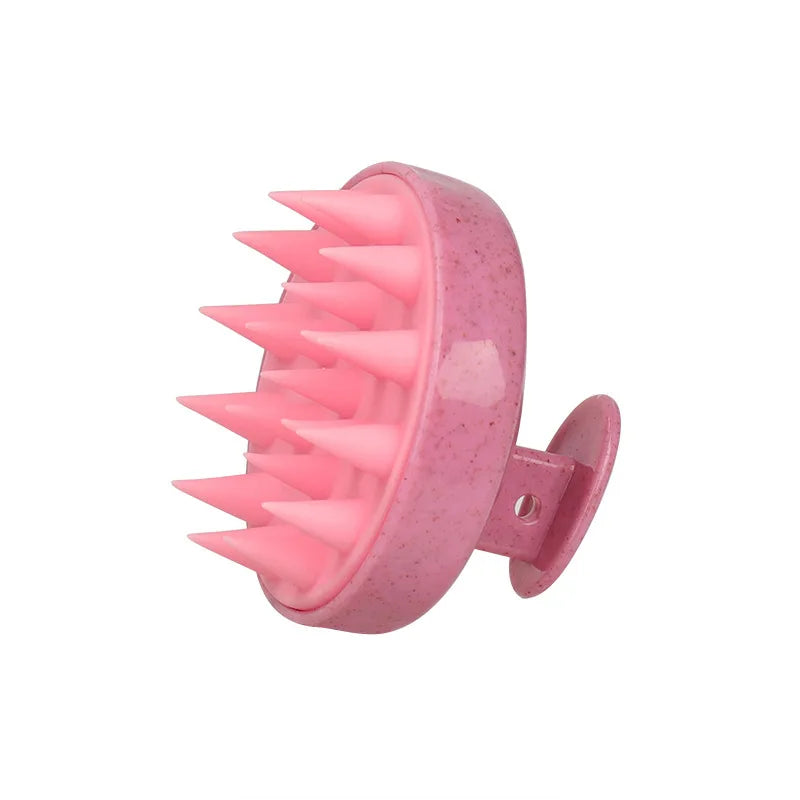 Silicone Scalp Shampoo Brush - Deep Cleaning Massage Comb for Hair Root & Itch Relief