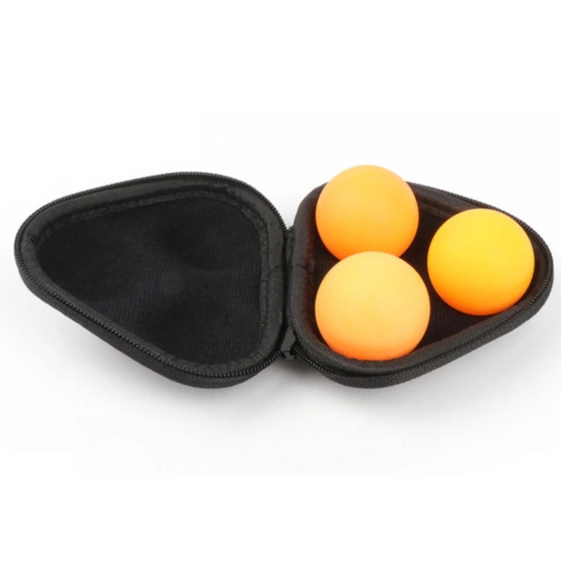 Table Tennis Ball Storage Case – Compact Holder for 3 Ping Pong Balls, Portable Protective Box