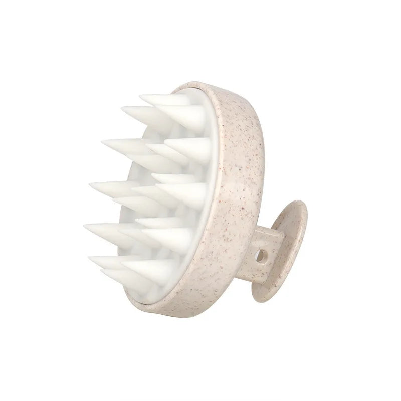 💆‍♀️ Silicone Scalp Shampoo Brush – Deep Cleaning Massage Comb for Hair Root & Itch Relief