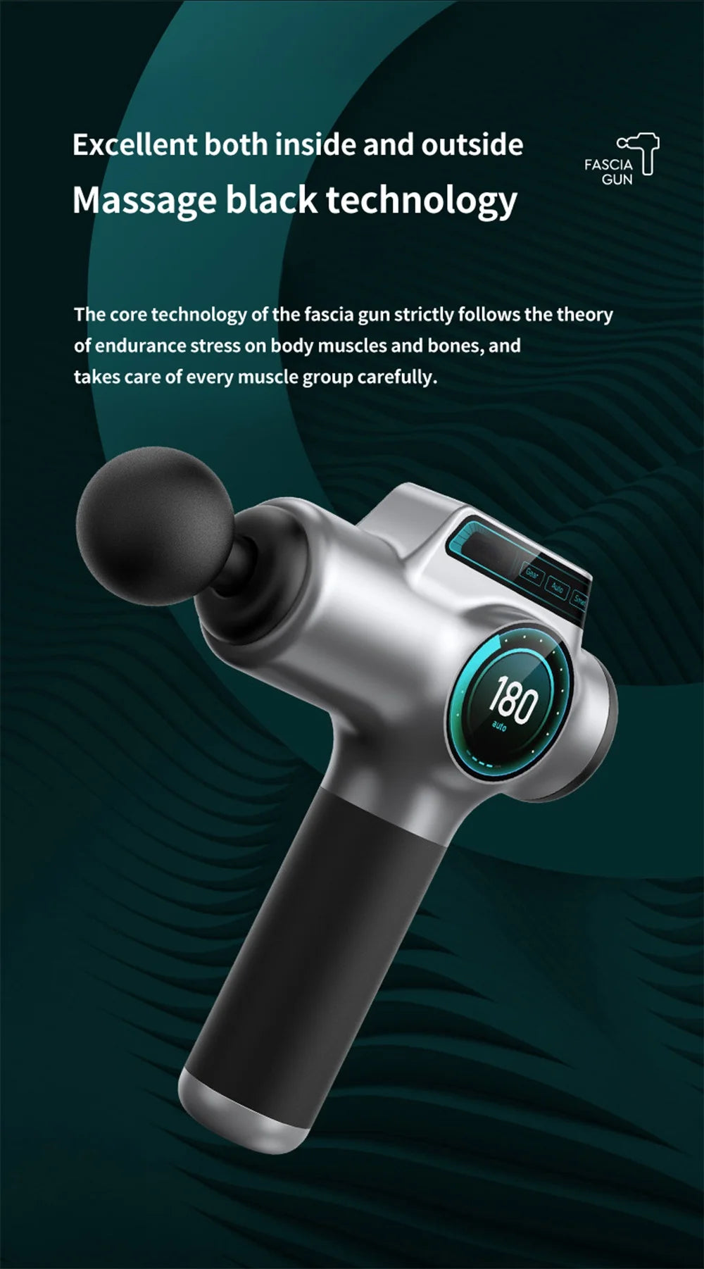 99-Speed Muscle Massage Gun – Professional Deep Tissue Massager for Neck & Back Pain