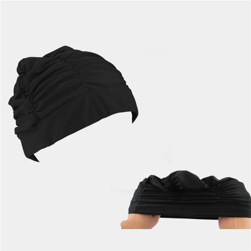 🏊‍♀️ Stretch Swimming Cap for Women & Girls