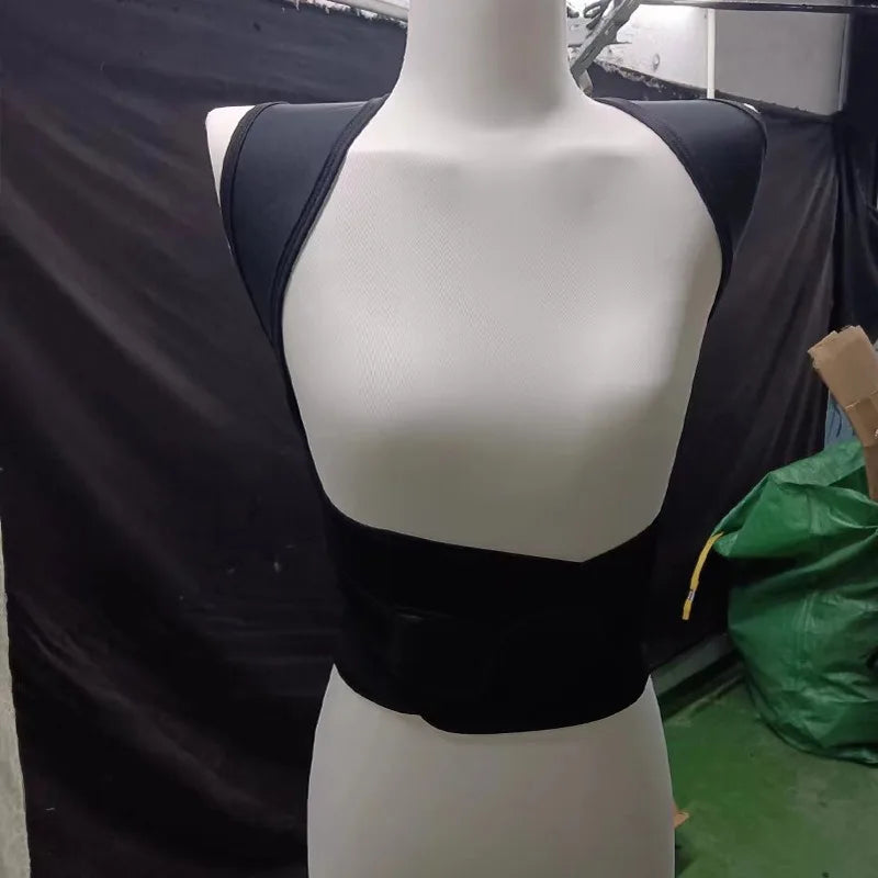 Magnetic Therapy Posture Corrector – Adjustable Shoulder & Spine Support Brace