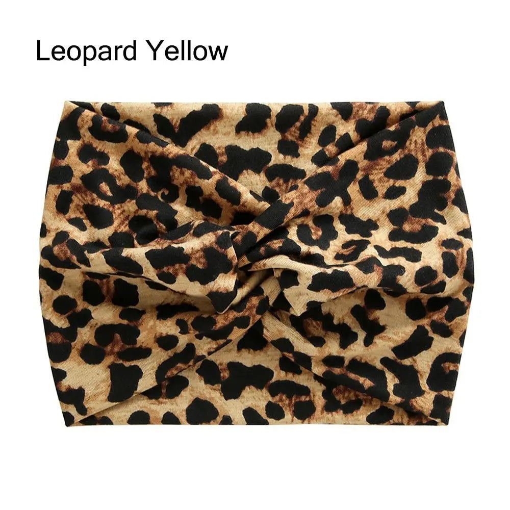 Colorful Wide Workout Headbands – Extra Large Boho Turban Wraps
