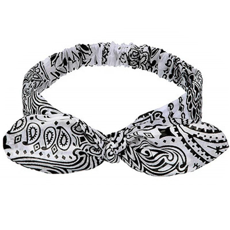 💫 Boho Soft Vintage Headbands – Cross Knot Elastic Hair Turban