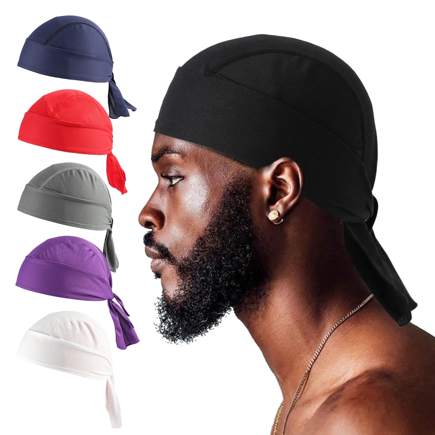 🧢 Quick-Dry Bandana Headband for Men
