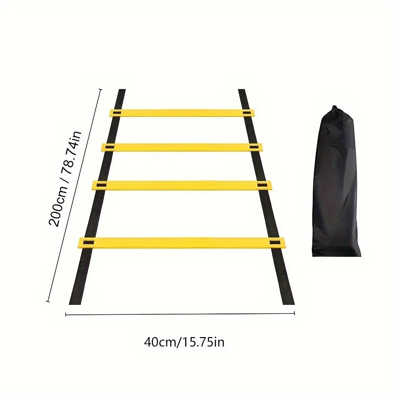 Detachable Agility Ladder – Speed Training Equipment for Football, Soccer & Sports