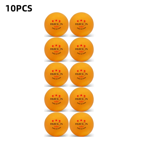 Huieson 3-Star Ping Pong Balls – ABS+ Training & Competition Table Tennis Balls, Durable Spin Control