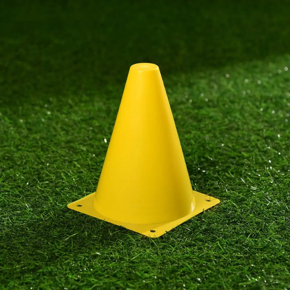 10PCS Soccer Training Marker Cones – Lightweight Football Practice Drill Cups