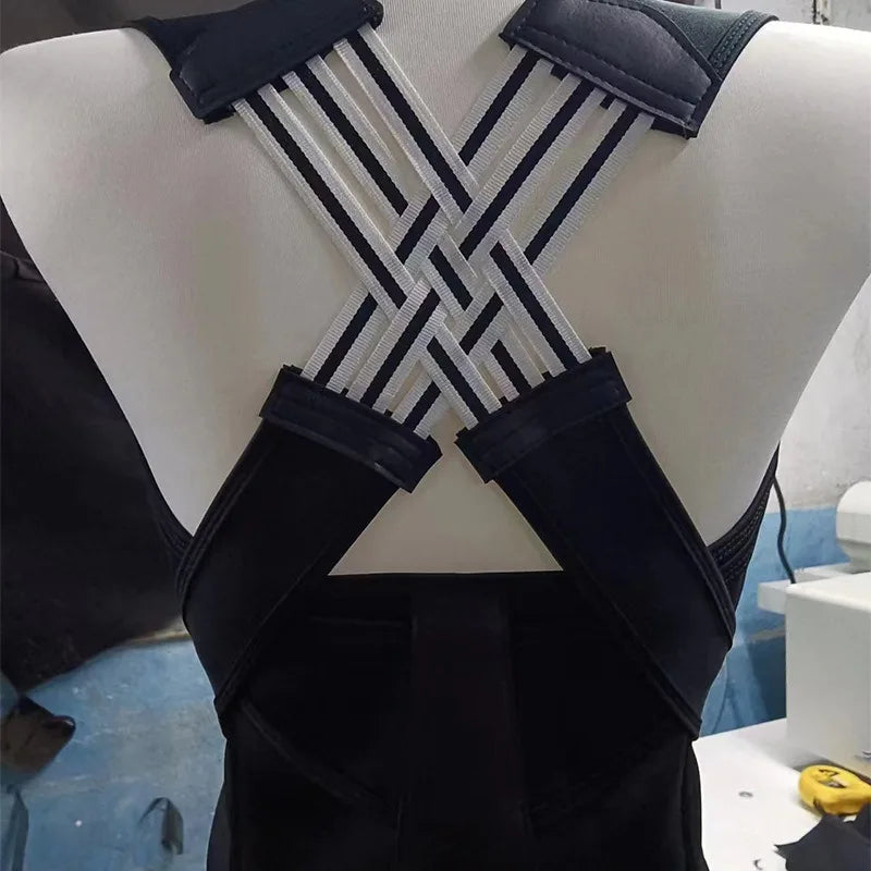 Magnetic Therapy Posture Corrector – Adjustable Shoulder & Spine Support Brace