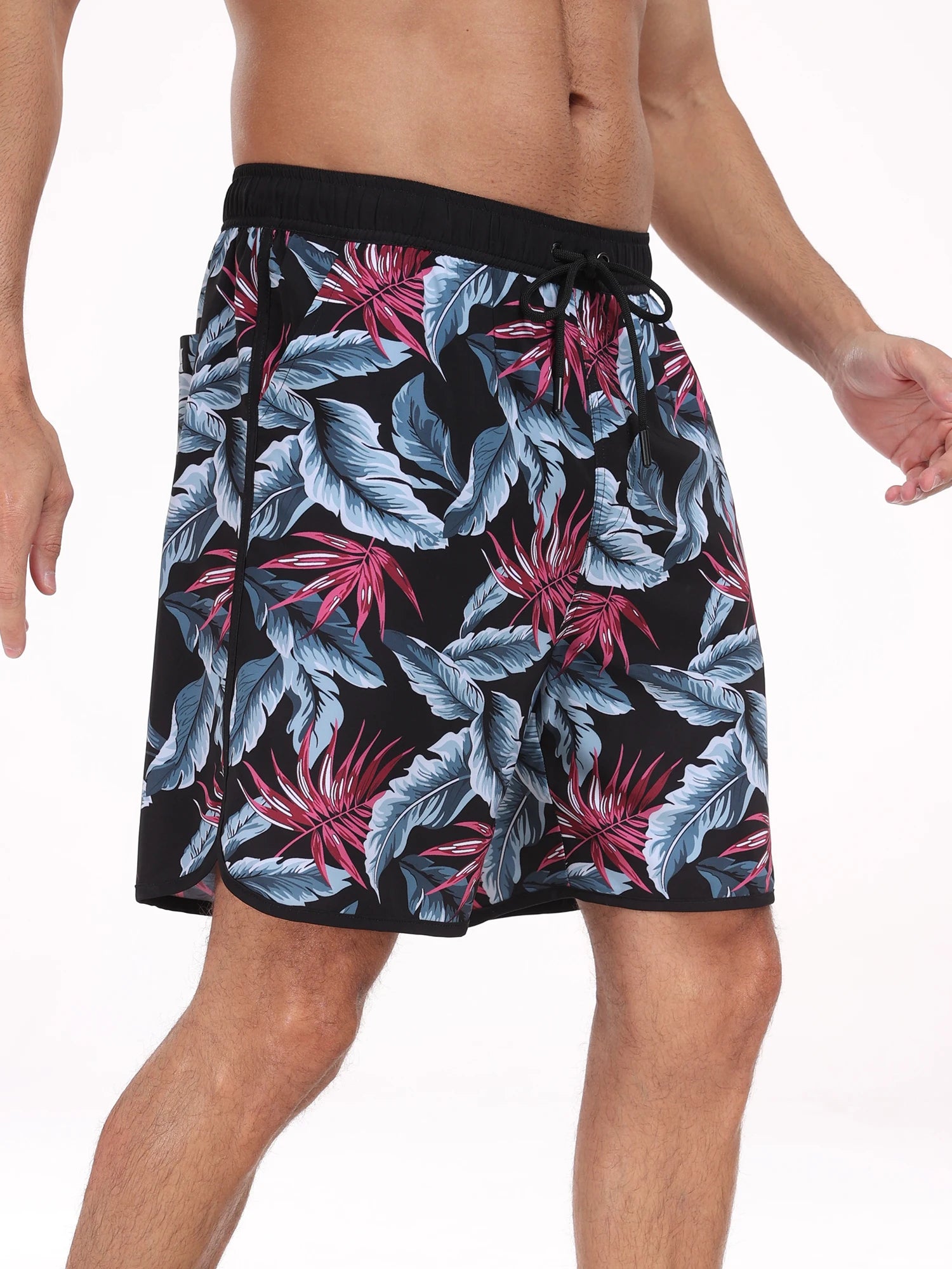 🌴 Men’s Printed Beach Shorts – Vacation Style
