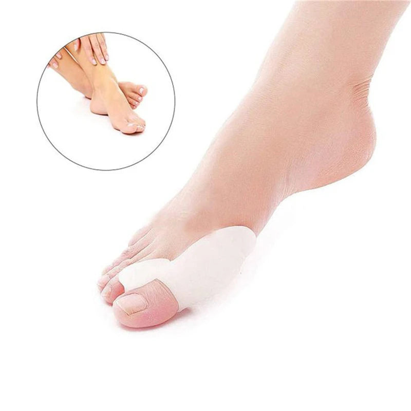 Silicone Gel Toe Separators – Bunion & Thumb Corrector for Pain Relief and Toe Alignment