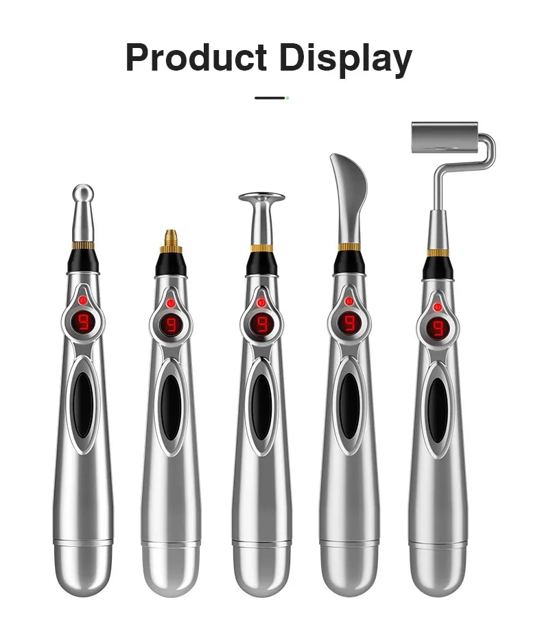 ⚡ Electric Acupuncture Massage Pen – Meridian Energy Laser Pen for Body Pain Relief