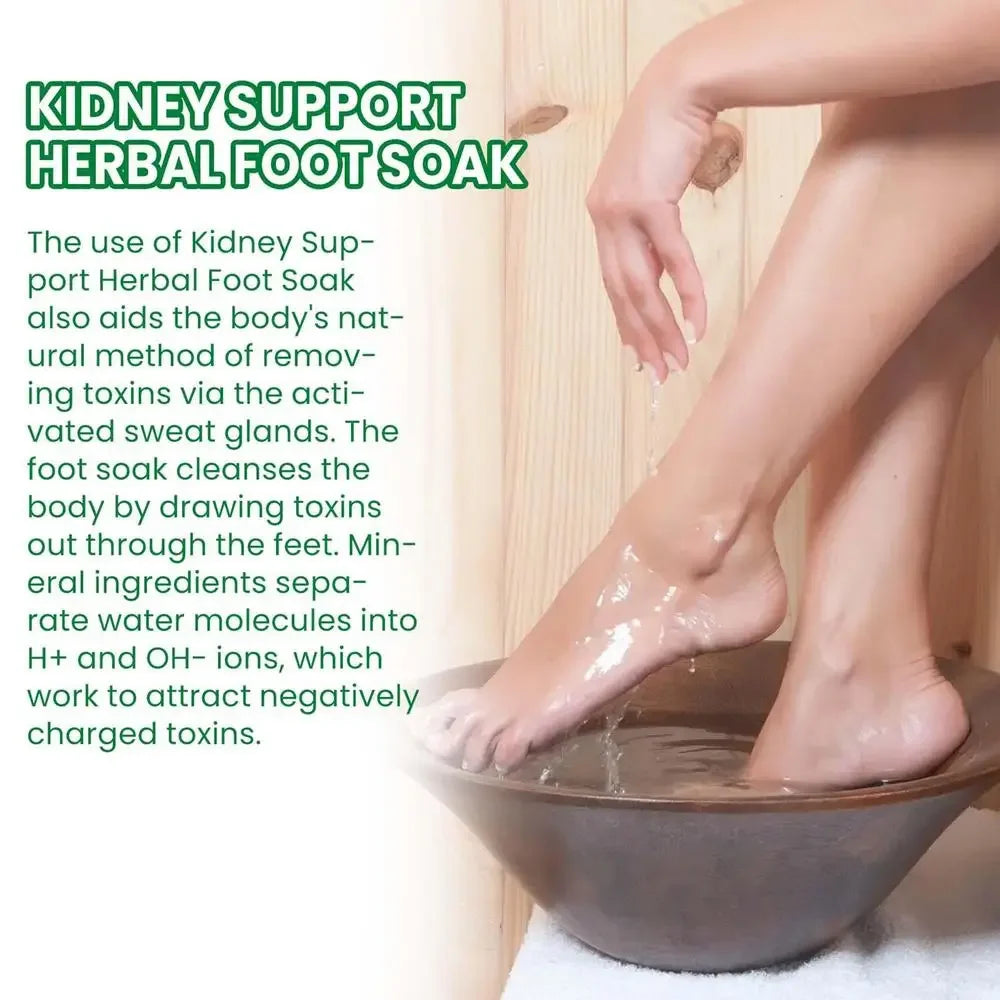 Natural Mugwort Foot Bath Powder – Herbal Detox Soak, Relaxation, Warmth & Better Sleep Support