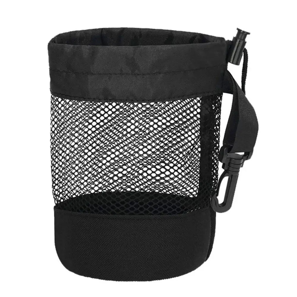 Tennis/Golf Ball Holder Pouch – Nylon Ball Carry Bag with Clip