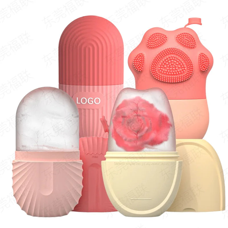 2-in-1 Ice Roller & Face Cleanser – Cooling, Depuffing & Pore Tightening