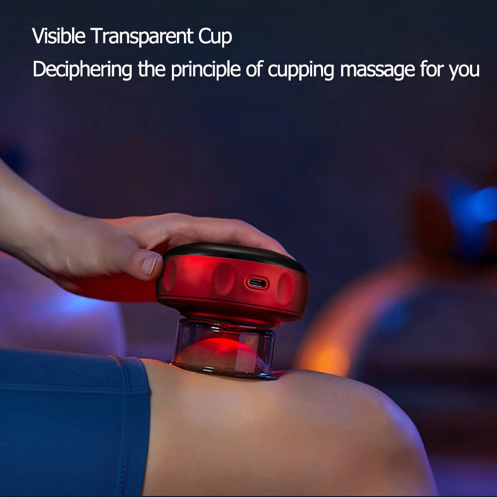 🧘 Vacuum Cupping Therapy Set – Chinese Suction Massage Jars for Slimming