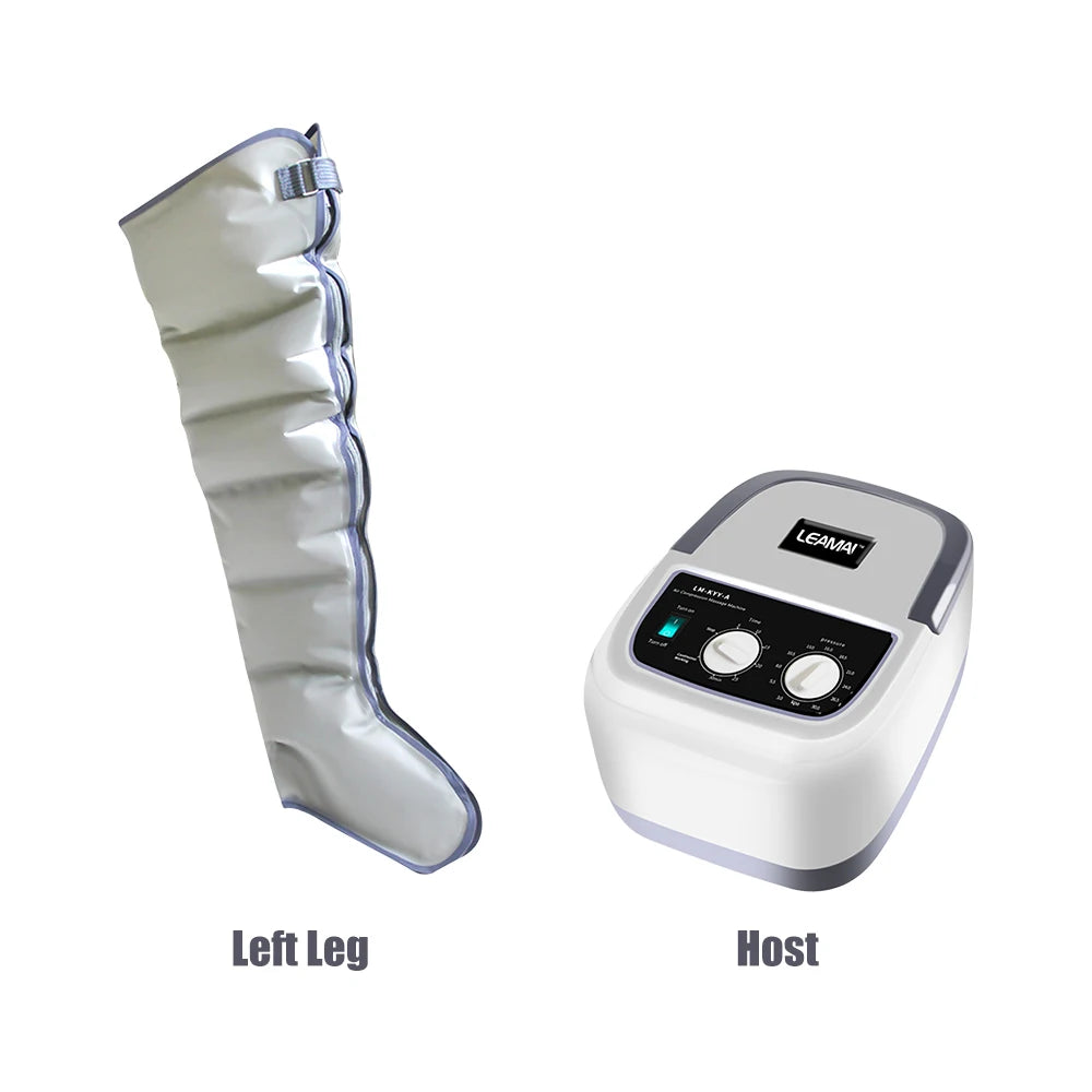 Air Compression Leg Massager with Heat & Vibration – Recovery & Circulation