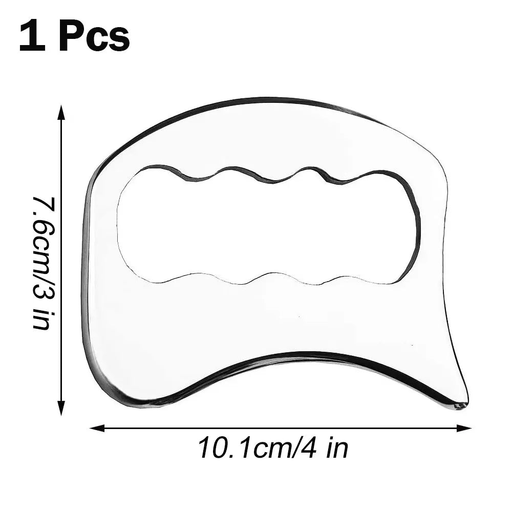 1/4/7pcs Gua Sha Massage Tools – Stainless Steel IASTM Muscle Scraper Set