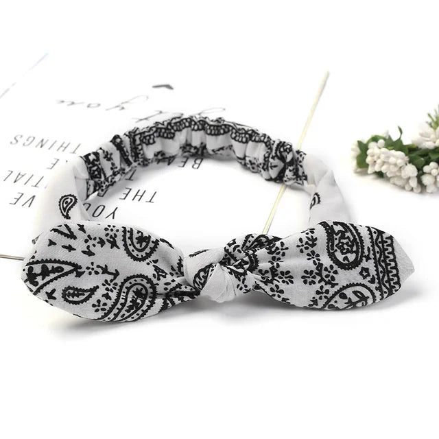 💫 Boho Soft Vintage Headbands – Cross Knot Elastic Hair Turban