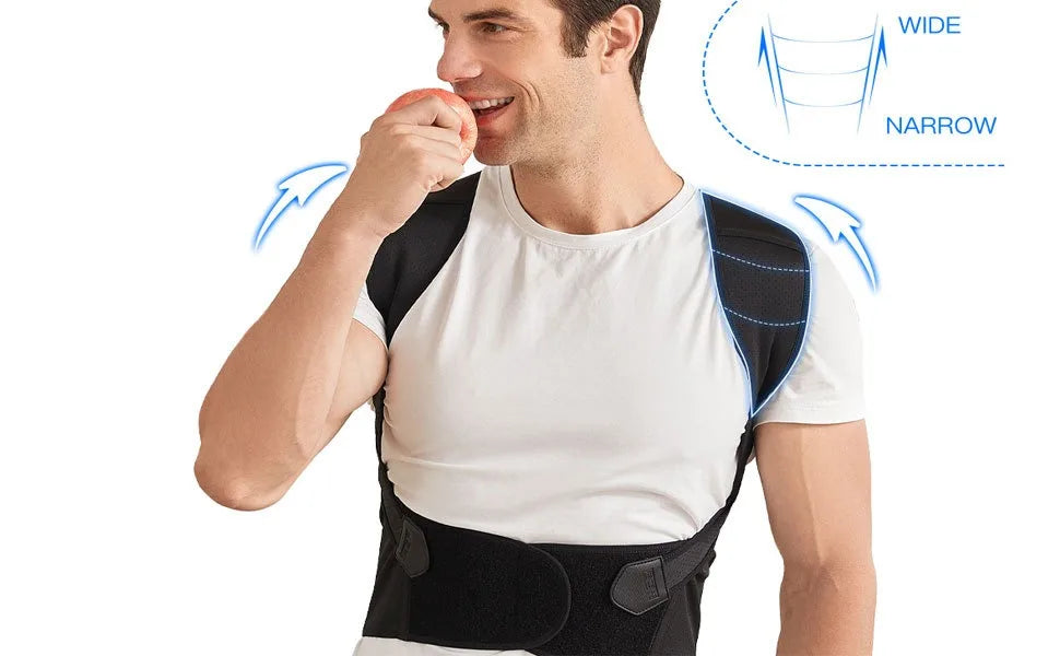Magnetic Therapy Posture Corrector – Adjustable Shoulder & Spine Support Brace
