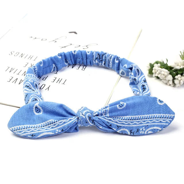 💫 Boho Soft Vintage Headbands – Cross Knot Elastic Hair Turban
