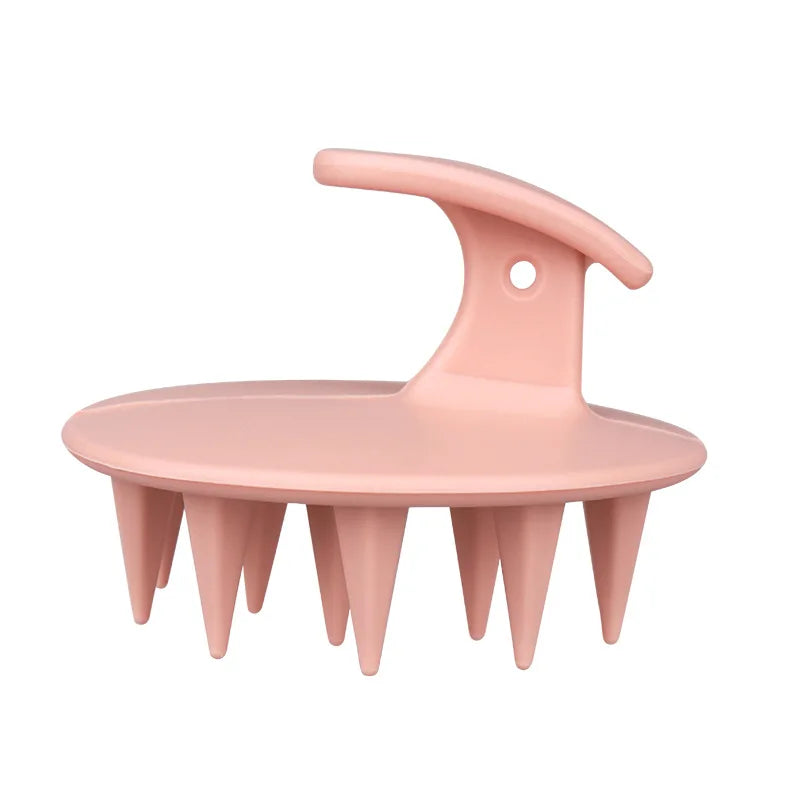 💆‍♀️ Silicone Scalp Shampoo Brush – Deep Cleaning Massage Comb for Hair Root & Itch Relief