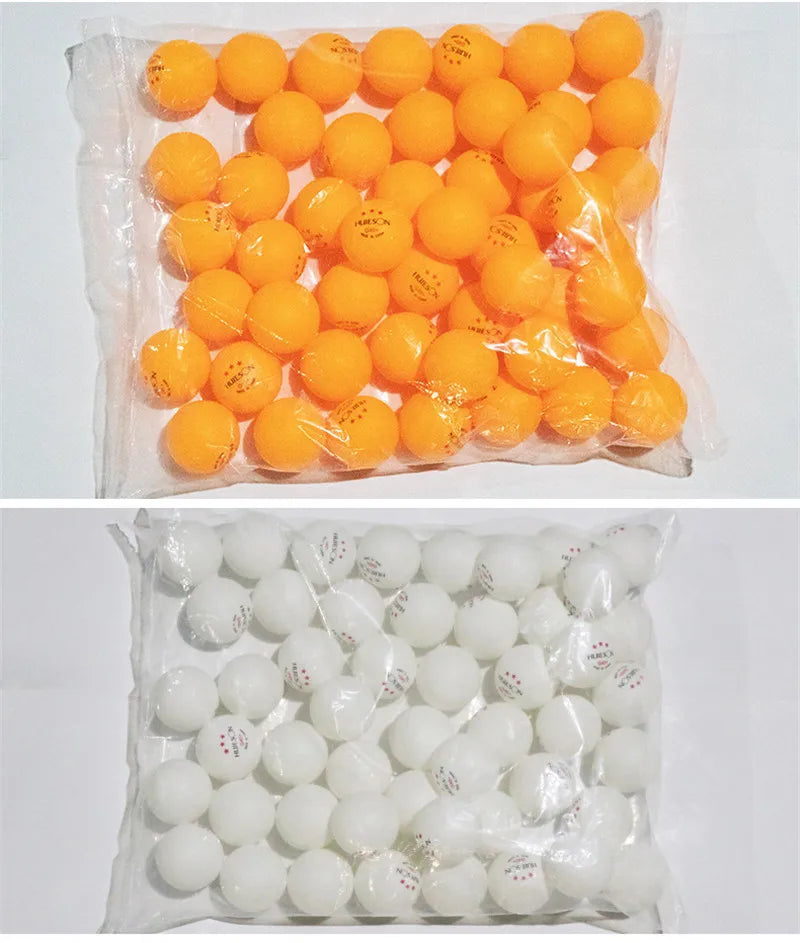 Huieson 3-Star Ping Pong Balls – ABS+ Training & Competition Table Tennis Balls, Durable Spin Control