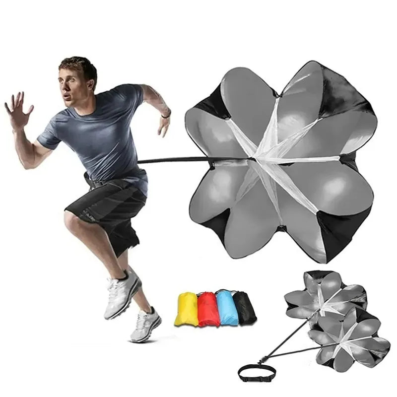 🪂 Adjustable Speed Parachute – Resistance Running Chute for Training
