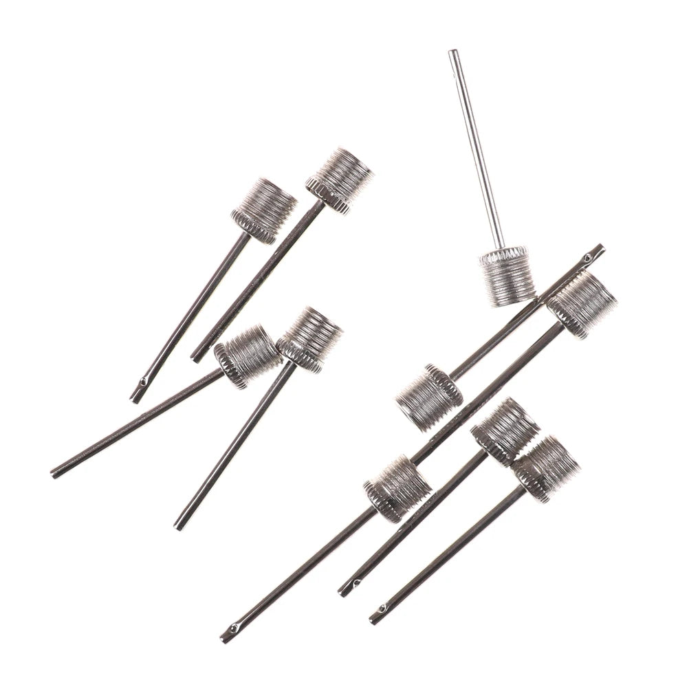 10PCS Ball Pump Needle Pins – Air Pump Nozzles for Football, Soccer & Basketball