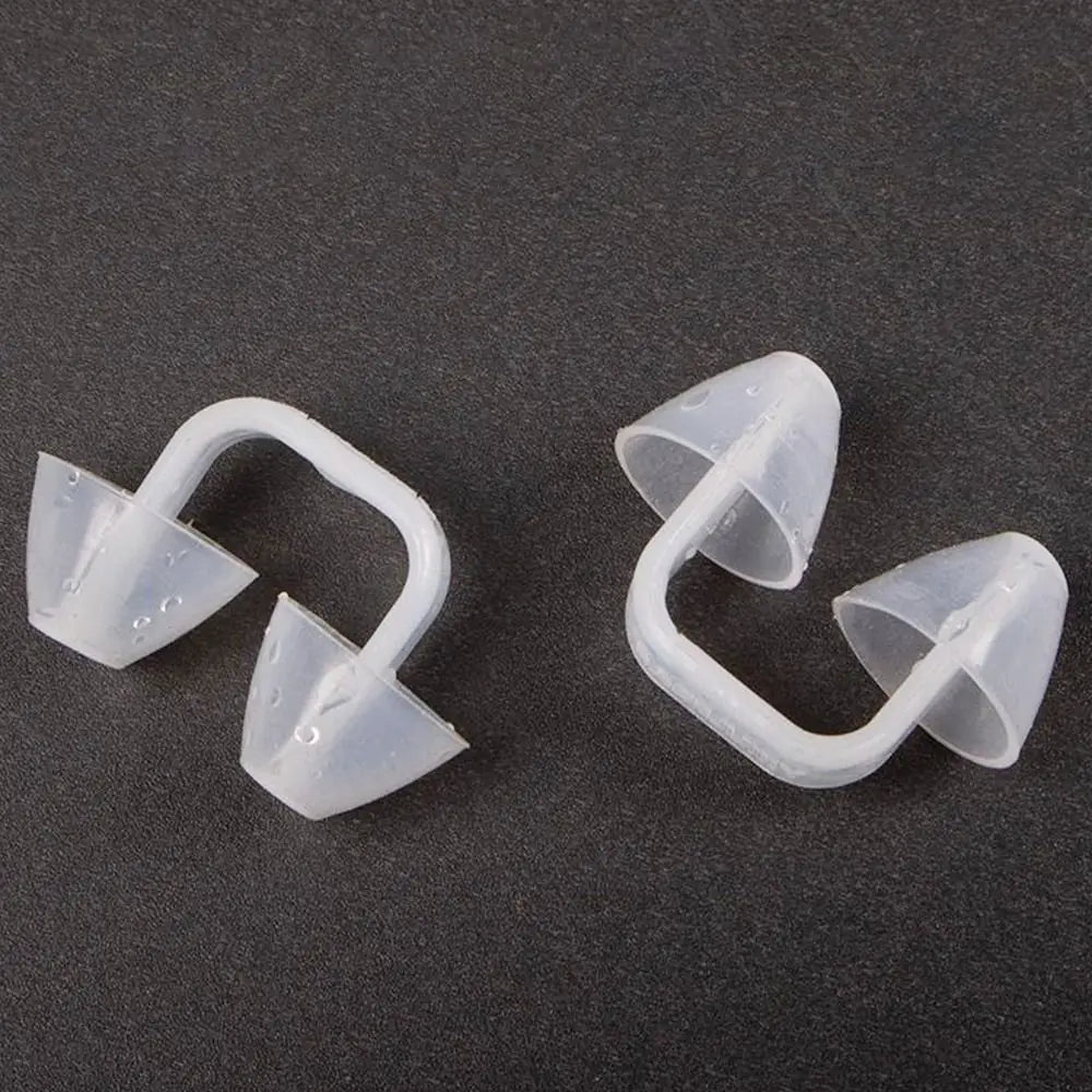 Soft Silicone Nose Clip – Reusable Waterproof Nose Plug for Swimming & Training