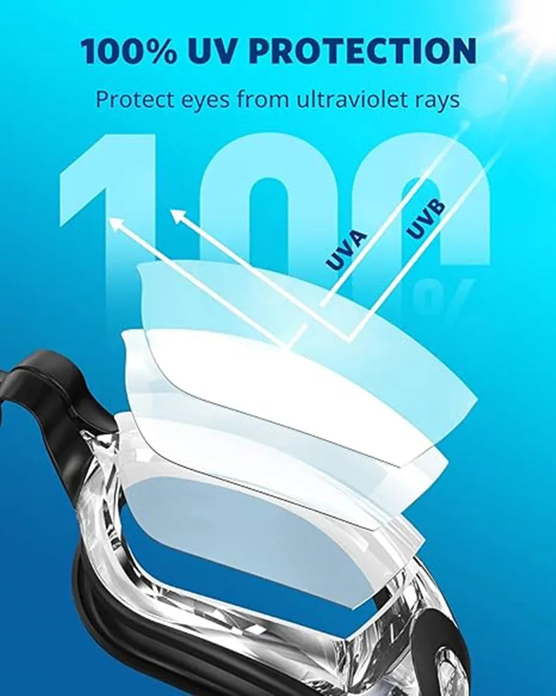 🥇 ARENA Pro Swim Goggles with Earplugs