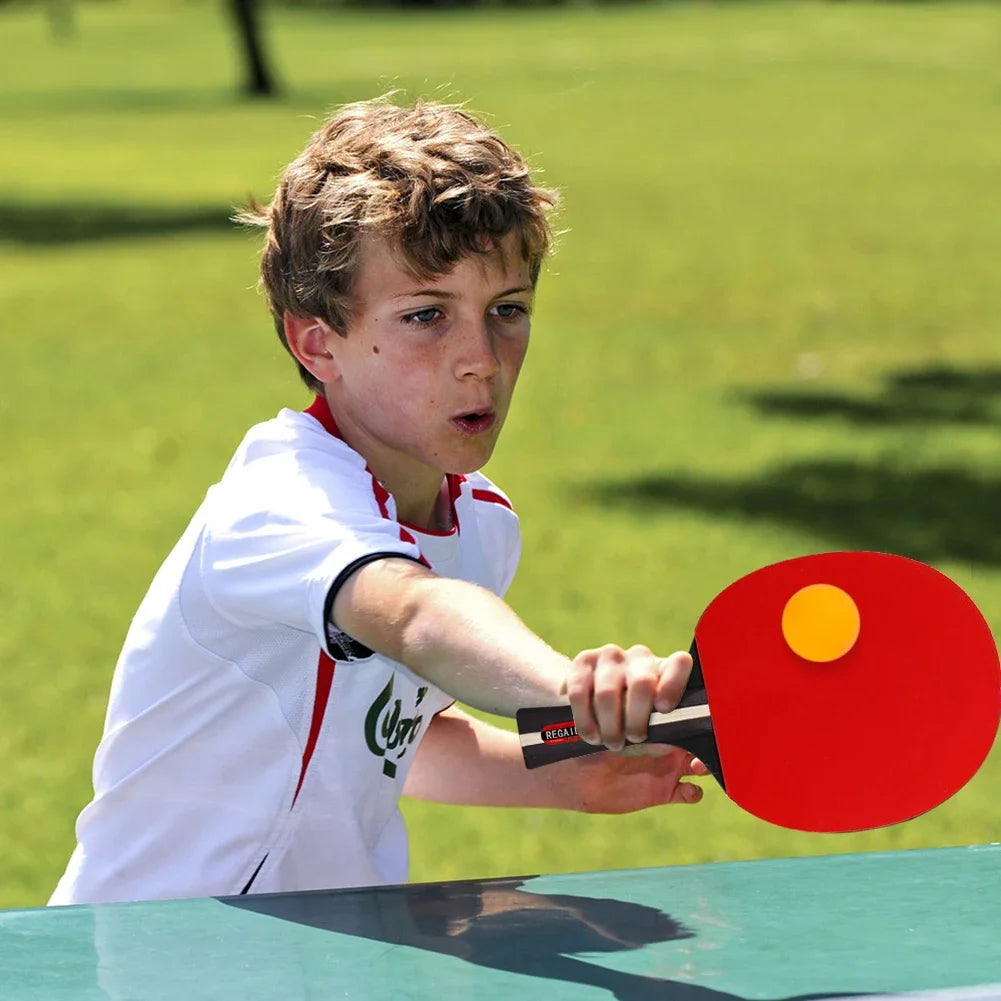 Table Tennis Racket Set – 2 Bats 3 Balls for Training & Beginners