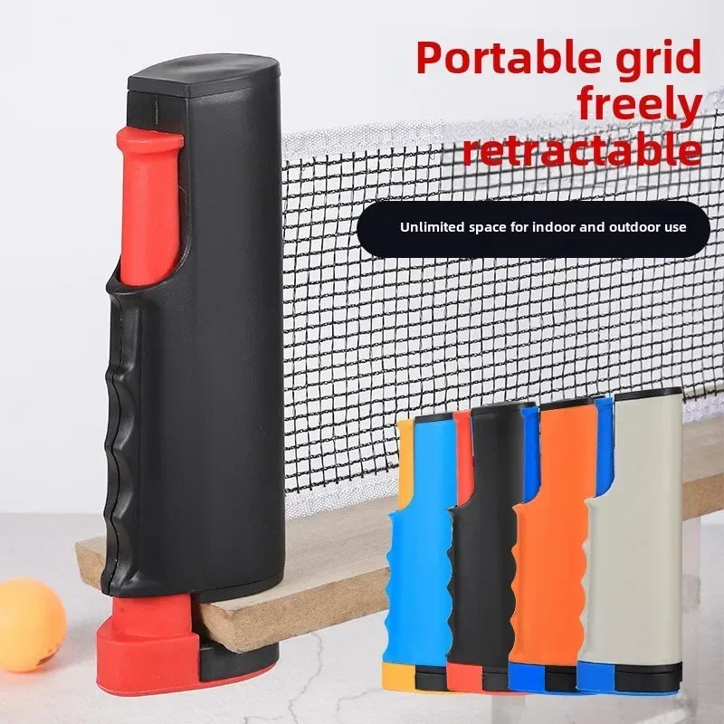 Retractable Ping Pong Net – Portable Table Tennis Post Rack Set