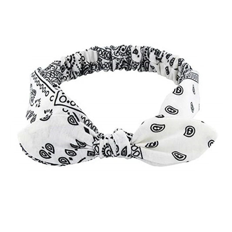 💫 Boho Soft Vintage Headbands – Cross Knot Elastic Hair Turban