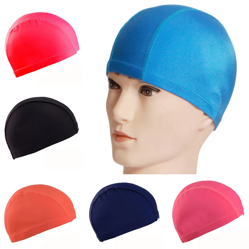 👂 Ultra-Thin Nylon Bathing Cap