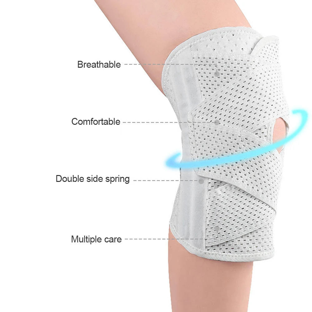 Adjustable Knee Brace w/ Side Stabilizers – Meniscus Tear & Arthritis Pain Relief