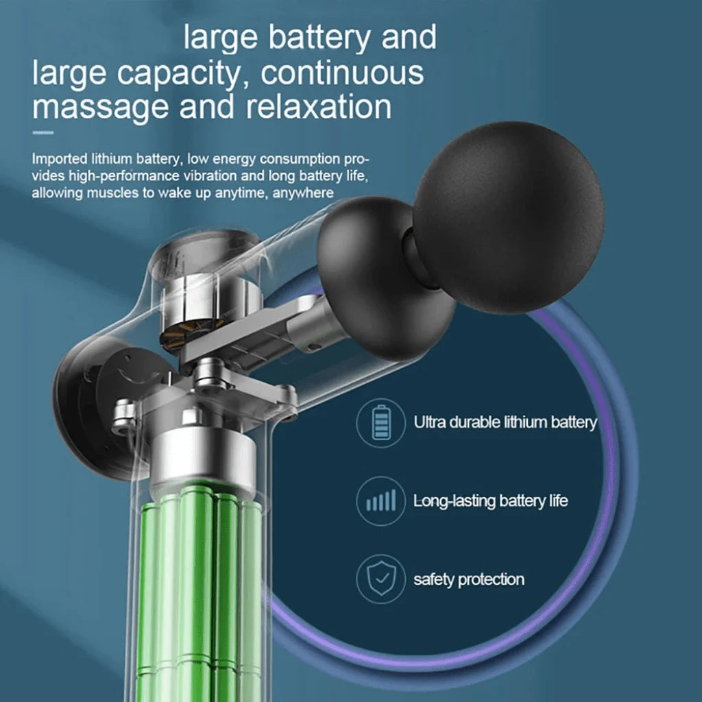 99-Speed Muscle Massage Gun – Professional Deep Tissue Massager for Neck & Back Pain