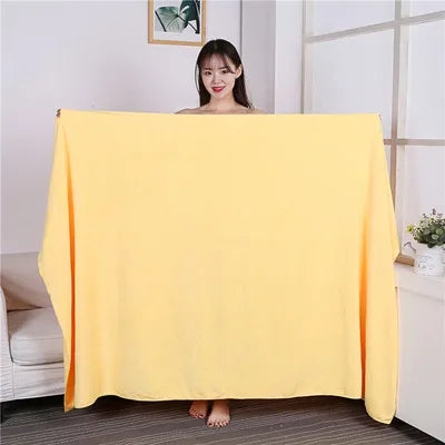 🛁 XL Microfiber Bath Towel – Quick Dry & Soft