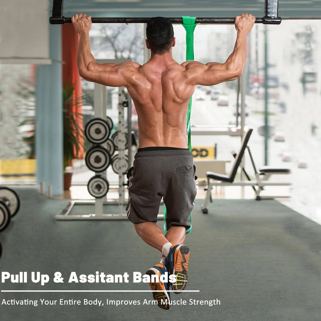 Heavy Resistance Band Set – Latex Strength Training & Pull-Up Assist Bands
