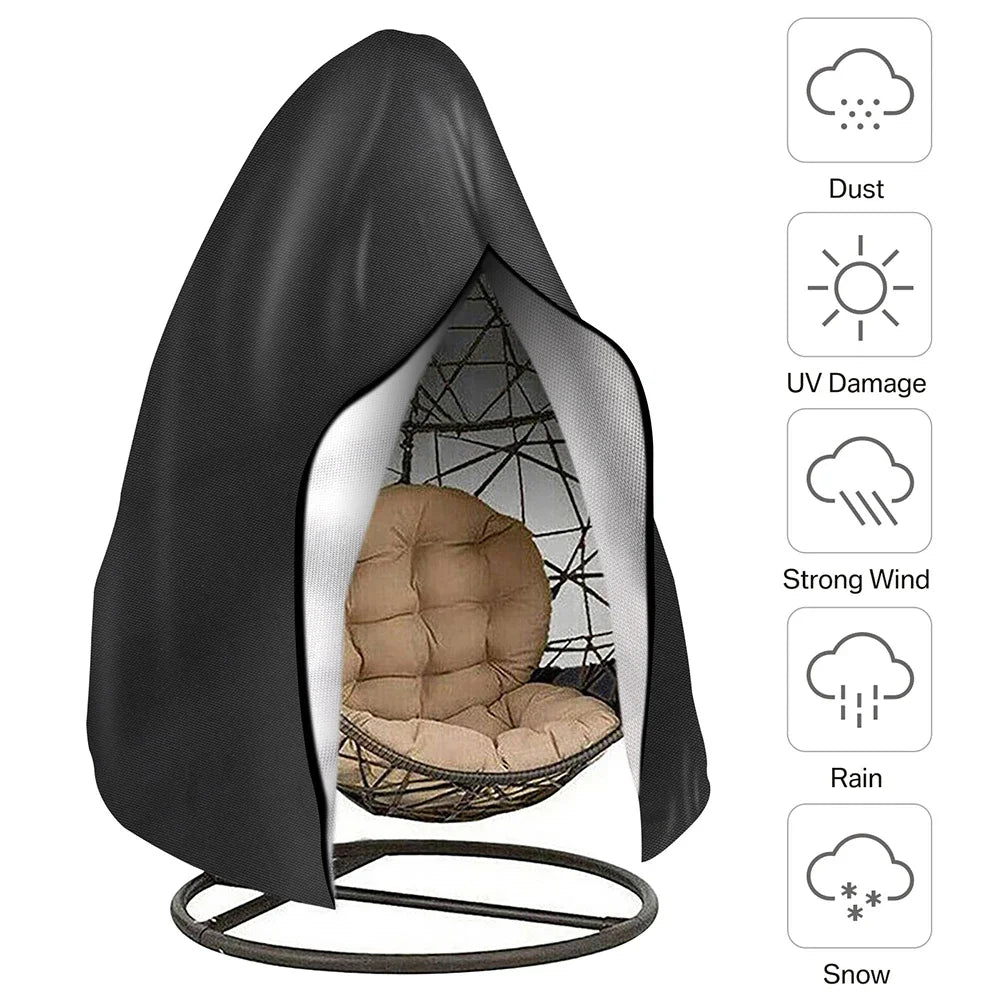 🌦️ Waterproof Garden Furniture Cover – Heavy Duty Windproof 600D Oxford