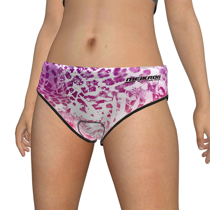 🚴 Women’s 3D Padded Cycling Underwear – Triangle Bicycle Briefs Shorts