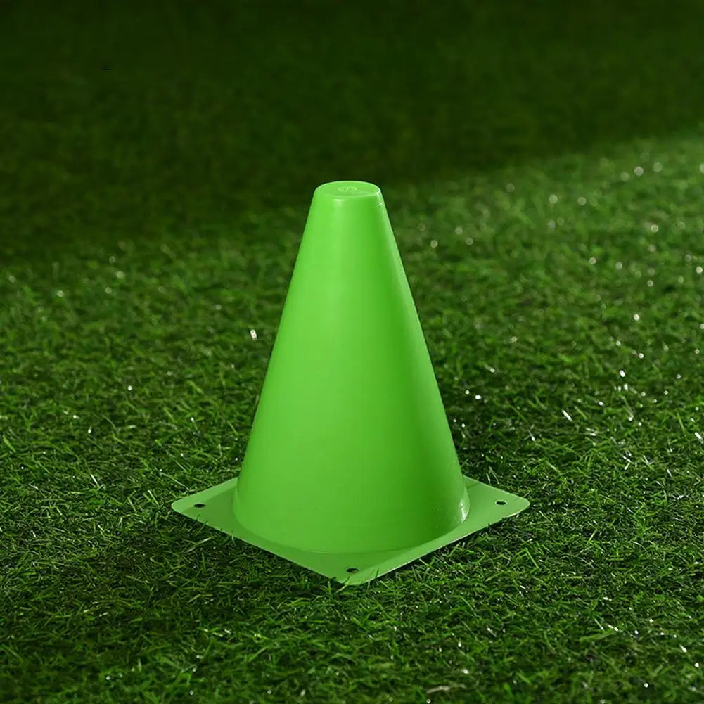 10PCS Soccer Training Marker Cones – Lightweight Football Practice Drill Cups